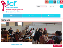 Tablet Screenshot of communityreporter.net